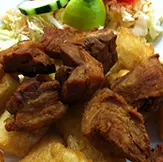 Yuca con Chicharrón
